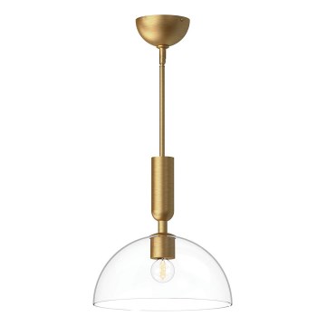 Alora Mood - Lampadario a sospensione con supporto rigido JUDE 1xE27/60W/230V diametro 30,5 cm ottone
