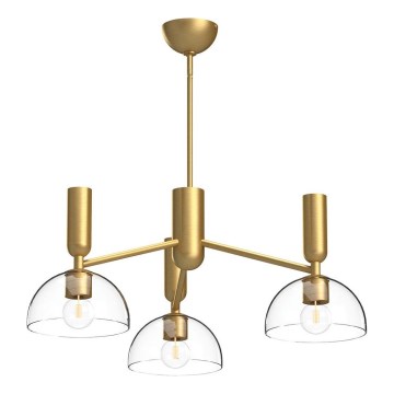 Alora Mood - Lampadario a sospensione con supporto rigido JUDE 3xE27/60W/230V diametro 96,8 cm ottone