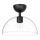 Alora Mood - Plafoniera JUDE 1xE27/60W/230V Ø 30,5 cm nero