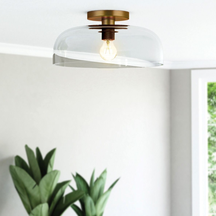 Alora Mood - Plafoniera SYLVIA 1xE27/60W/230V, finitura dorata