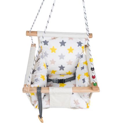 Altalena tessile per bambini SELALE bianca