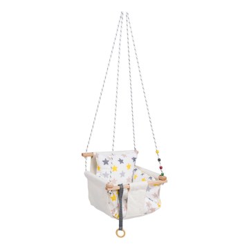 Altalena tessile per bambini SELALE bianco