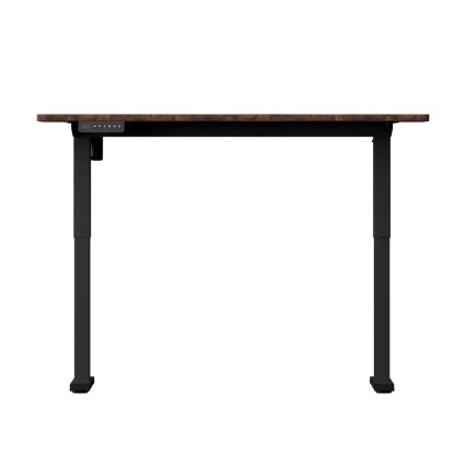 Altezza regolabile scrivania LEVANO 140x60 cm legno/nero