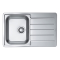 ALVEUS 1069147 - Lavello da cucina LINE 79x50 cm acciaio inox/satinato