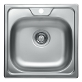 ALVEUS 1074634 - Lavello da cucina ALLUX 48x48 cm acciaio inox/satinato