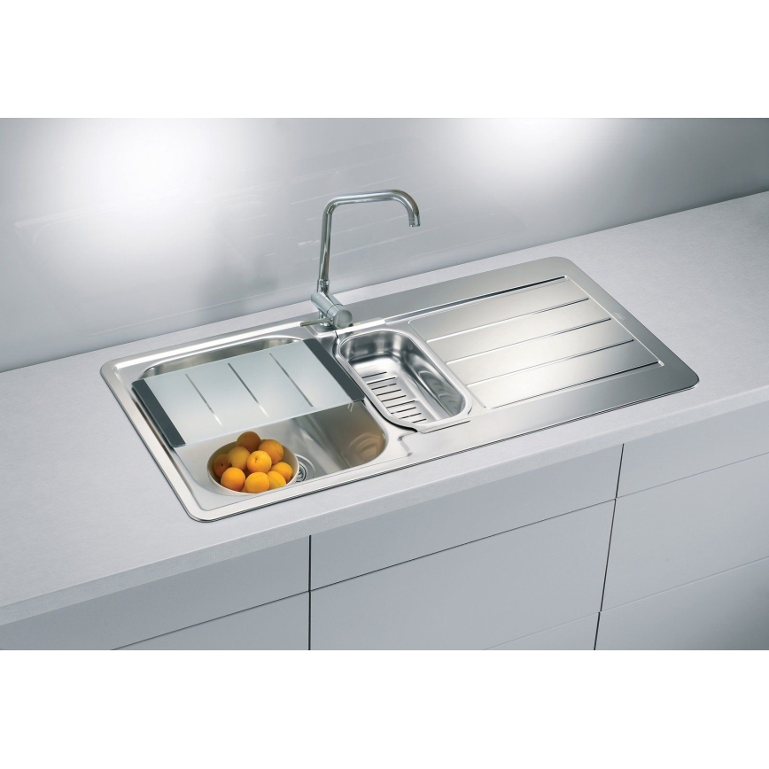 ALVEUS 1082440 - Lavello da cucina LINE 98x50 cm acciaio inox/satinato