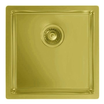 ALVEUS 1103319 - Lavello della cucina QUADRIX 45x45 cm monarch oro