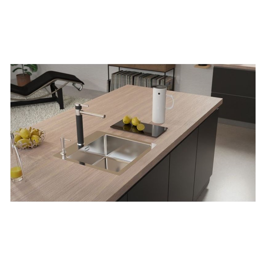ALVEUS 1103609 - Lavello della cucina PURE 52,5x51,5 cm raso
