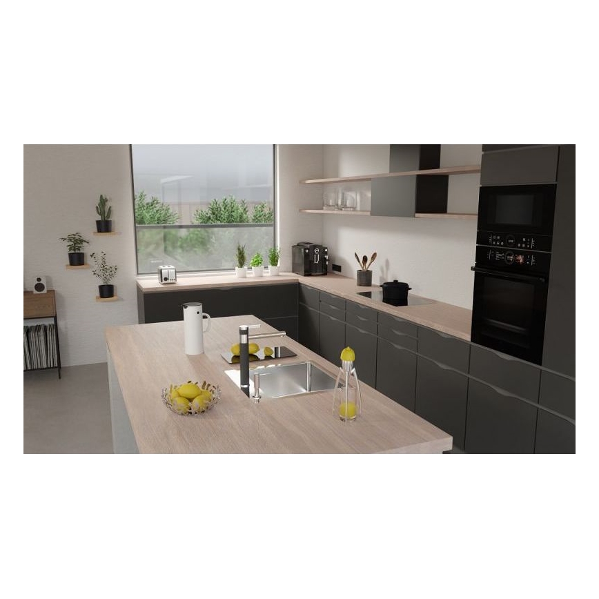 ALVEUS 1103609 - Lavello della cucina PURE 52,5x51,5 cm raso