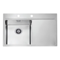 ALVEUS 1103610 - Lavello della cucina PURE 79x52,5 cm satin, sinistra