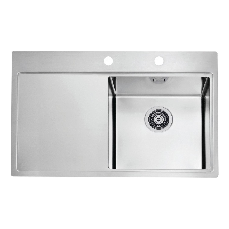 ALVEUS 1103651 - Lavello della cucina PURE 79x52,5 cm satin, destra