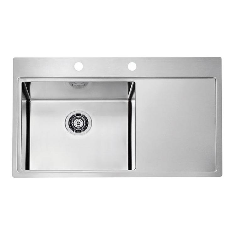 ALVEUS 1103652 - Lavello della cucina PURE 86x52,5 cm satin, sinistra