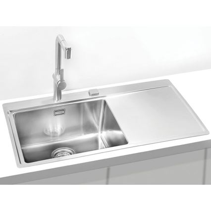 ALVEUS 1103652 - Lavello della cucina PURE 86x52,5 cm satin, sinistra