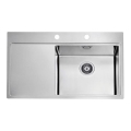 ALVEUS 1103653 - Lavello della cucina PURE 86x52,5 cm satin, destra