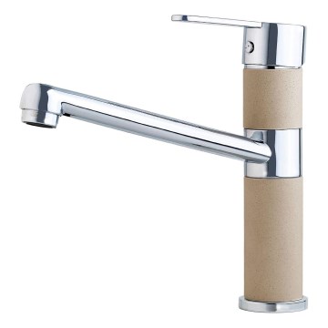 ALVEUS 1119874 - Rubinetto per lavello ZENIT 20,2 cm granito/beige