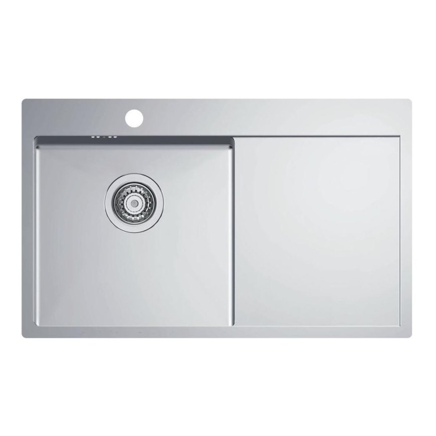ALVEUS 1124384 - Lavello della cucina QUARTO 78x48 cm raso