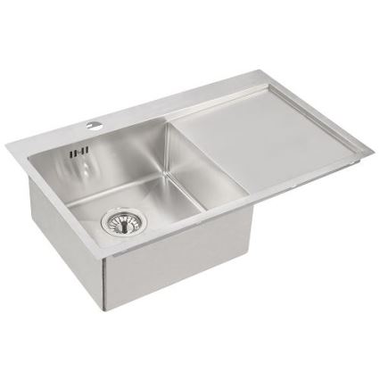 ALVEUS 1124384 - Lavello della cucina QUARTO 78x48 cm raso
