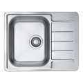 ALVEUS 1125356 - Lavello da cucina LINE 61,5x50 cm acciaio inox/satinato