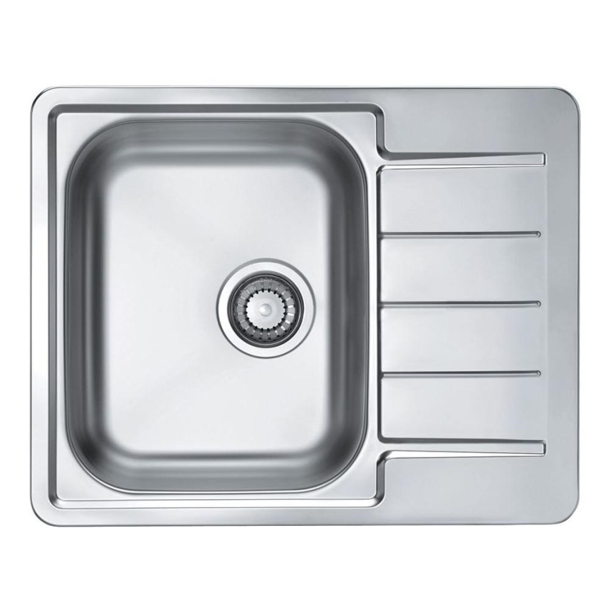 ALVEUS 1125356 - Lavello della cucina LINE 61,5x50 cm opaco acciaio/raso