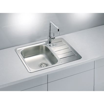 ALVEUS 1125356 - Lavello della cucina LINE 61,5x50 cm opaco acciaio/raso