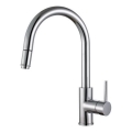 ALVEUS 1129021 - Rubinetto da cucina con doccetta estraibile DELOS 38 cm cromo lucido