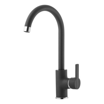 ALVEUS 1129052 - Rubinetto per lavello TONIA 34 cm granito/nero