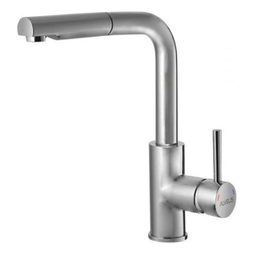 ALVEUS 1135366 - Rubinetto lavello con doccetta estraibile SARA 29,7 cm raso
