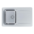 ALVEUS 1136608 - Lavello della cucina LINE 79x50 cm acciaio inossidabile/satin, senza eccentrico