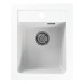 ALVEUS 1139079 - Lavello della cucina ATROX 50x40 cm granito/bianco