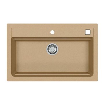 ALVEUS 1140445 - Lavello della cucina ATROX 79x50 cm granito/beige
