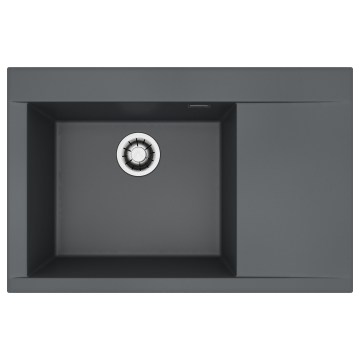 ALVEUS 1149303 - Lavello da cucina PURE 79 x 51,5 cm granito/antracite