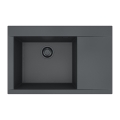 ALVEUS 1149305 - Lavello da cucina PURE 79x51,5 cm granito/nero