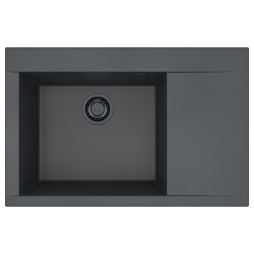 ALVEUS 1149305 - Lavello da cucina PURE 79x51,5 cm granito/nero