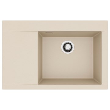 ALVEUS 1149500 - Lavello da cucina PURE 79x51,5 cm granito/beige