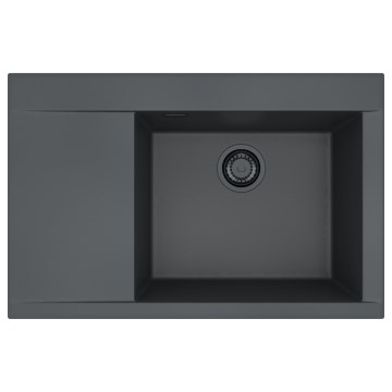 ALVEUS 1149504 - Lavello da cucina PURE 79x51,5 cm granito/nero