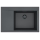 ALVEUS 1149504 - Lavello da cucina PURE 79x51,5 cm granito/nero