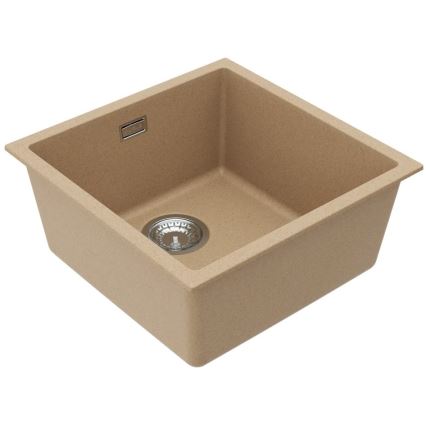 ALVEUS 1150047 - Lavello da cucina OMNI 45x45 cm granito/beige