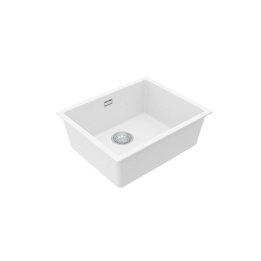 ALVEUS 1150051 - Lavello da cucina OMNI 55x45 cm granito/bianco