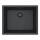 ALVEUS 1150057 - Lavello da cucina OMNI 55x45 cm granito/nero