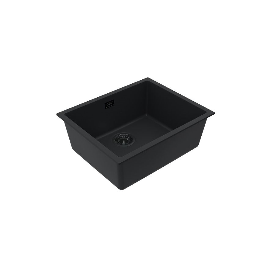 ALVEUS 1150057 - Lavello da cucina OMNI 55x45 cm granito/nero