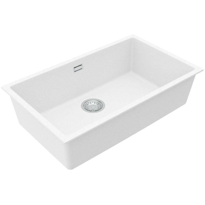ALVEUS 1150058 - Lavello da cucina OMNI 75x45 cm granito/bianco