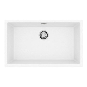 ALVEUS 1150058 - Lavello della cucina OMNI 75x45 cm granito/bianco
