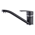 ALVEUS 1150800 - Miscelatore per lavello CLARA 13,5 cm granito/nero