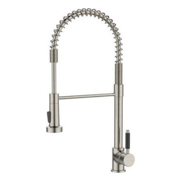 ALVEUS 1150886 - Rubinetto per lavello con braccio flessible con spruzzatore URBAN 47,1 cm raso