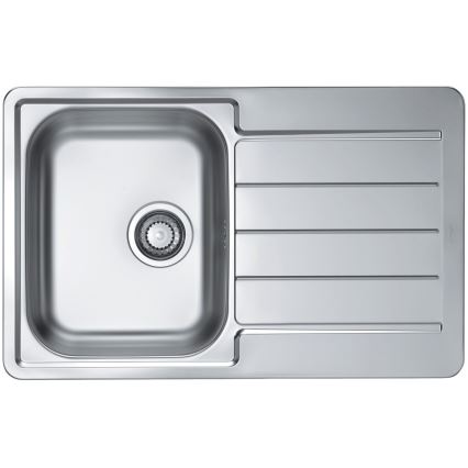 ALVEUS SET0026 - Lavello da cucina LINE 79x50 cm + rubinetto TONIA 29,5 cm satinato/cromato lucido