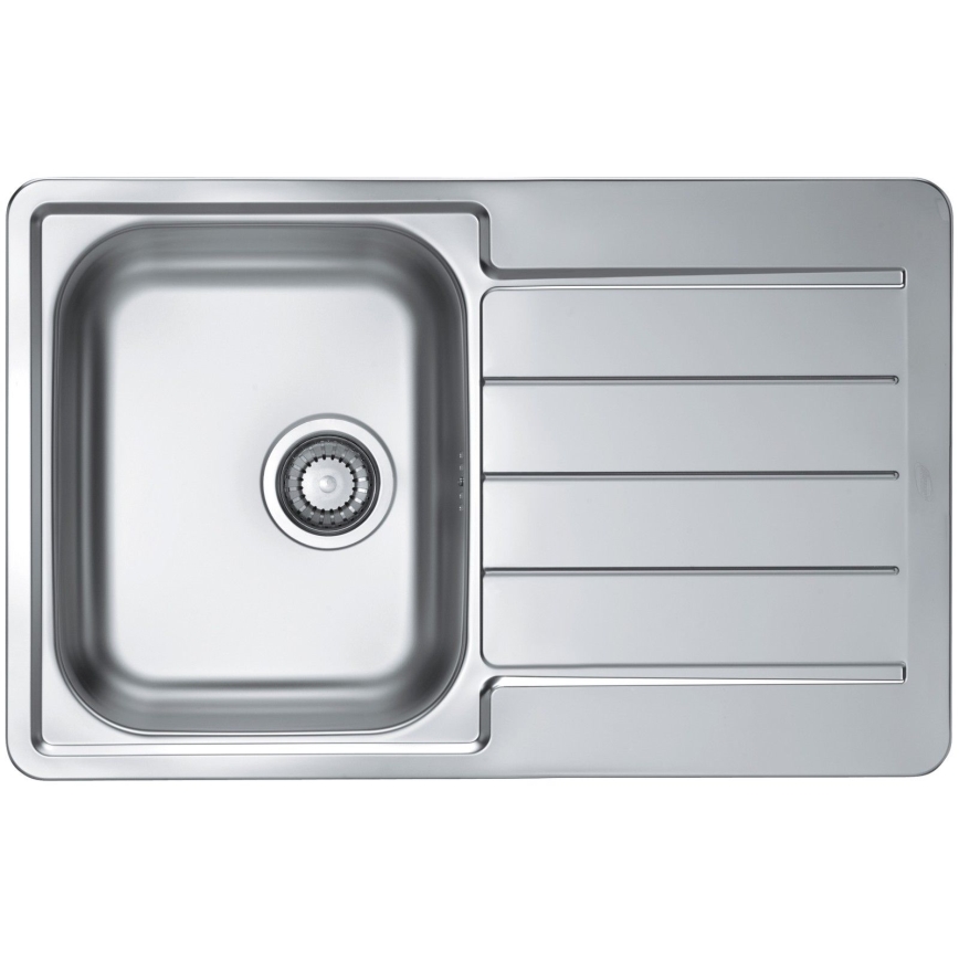 ALVEUS SET0026 - Lavello da cucina LINE 79x50 cm + rubinetto TONIA 29,5 cm satinato/cromato lucido