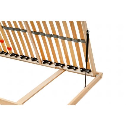 Ambiamo - Rete a doghe flessibile con inclinazione laterale a pistone ODENSE 200x90 cm destra