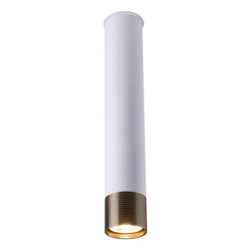 Amplex - Faretto 1xGU10/10W/230V bianco/oro