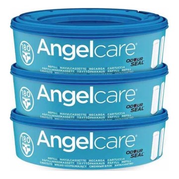 Angelcare - Cassette di ricarica per pannolini 3 pz