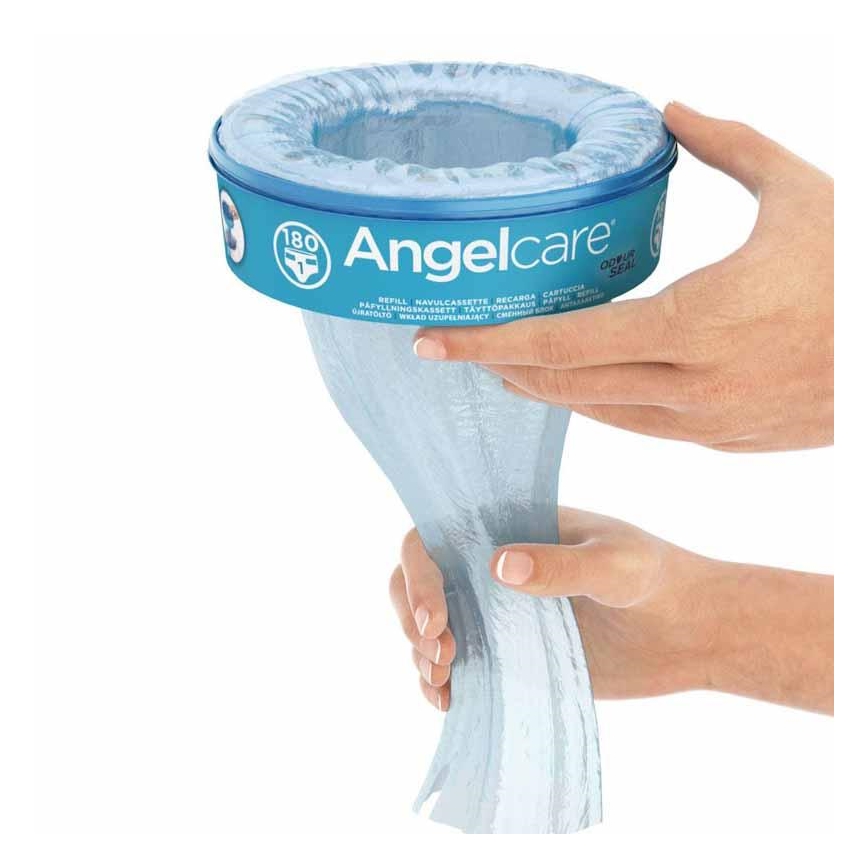 Angelcare - Cassette di ricarica per pannolini 6 pz